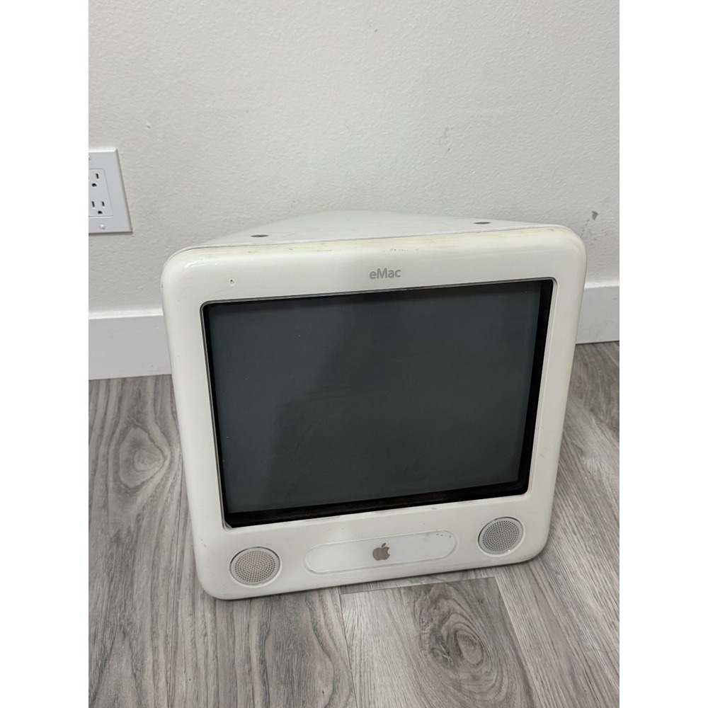 Vintage Apple eMac G4 A1002 1.25GHz 17" CRT Computer Parts Repair EMC 2006